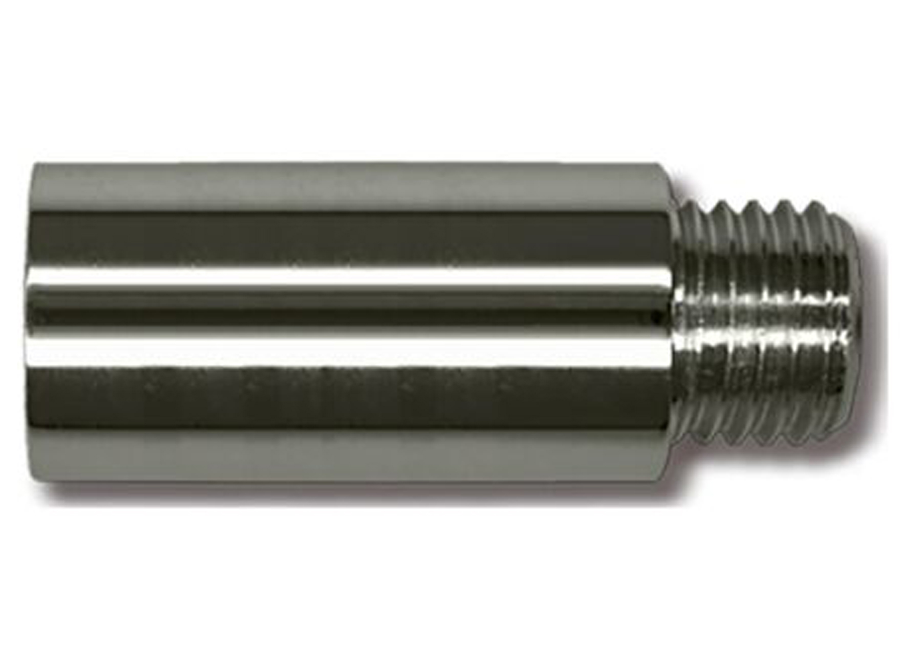 SANINSTAL VERLENGSTUK VERCHROOMD 1/2'' M/F L=30MM