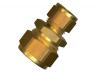 Klemkoppeling recht verloop 15 x 10 mm, 1 stuk