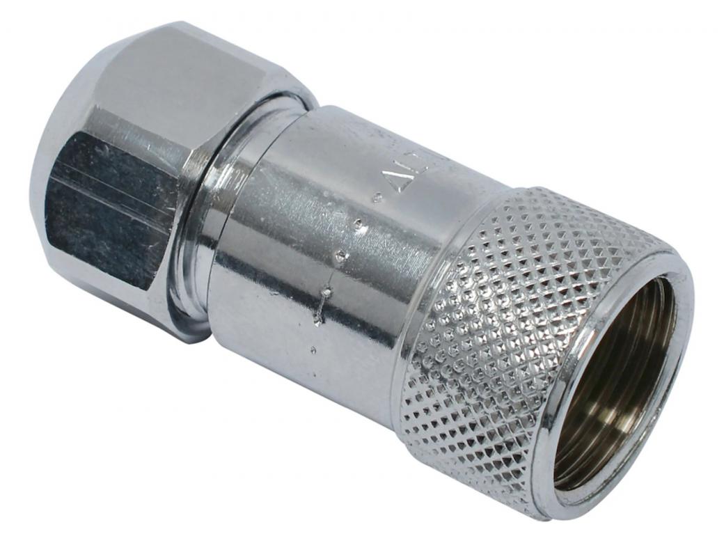 Saninstal Terugslagklep 3/8'''' Metaal
