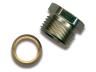 Aansluitkoppeling messing 1/2'' x 15 mm, 1 stuk