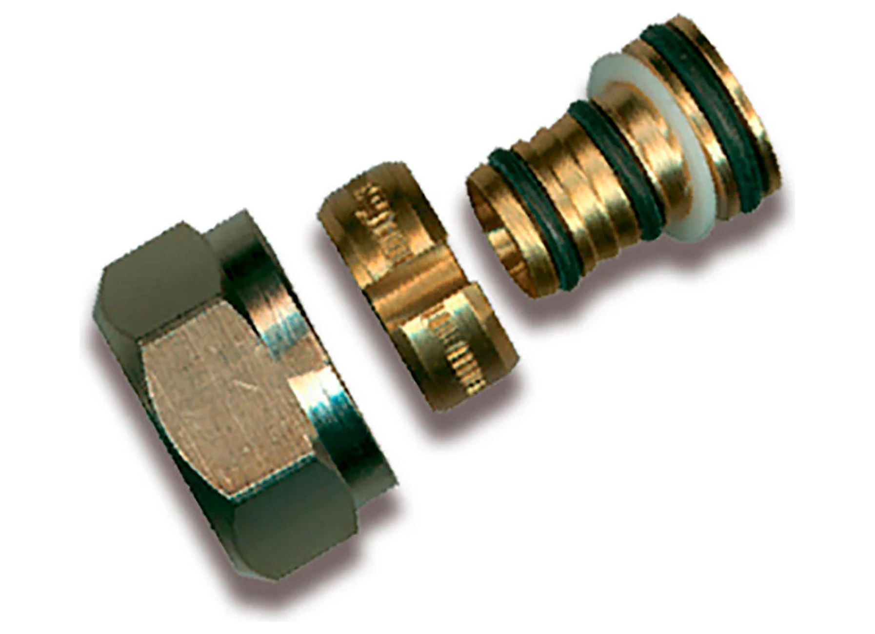 SANINSTAL raccord tube alu 16 x 2 mm
