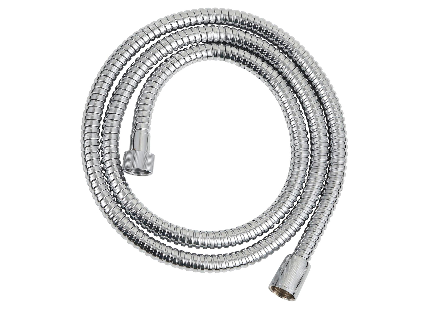 LAFINESS ECOFLEX FLEXIBLE DE DOUCHE DOUBLE SPIRALE INOX CHROME 150CM