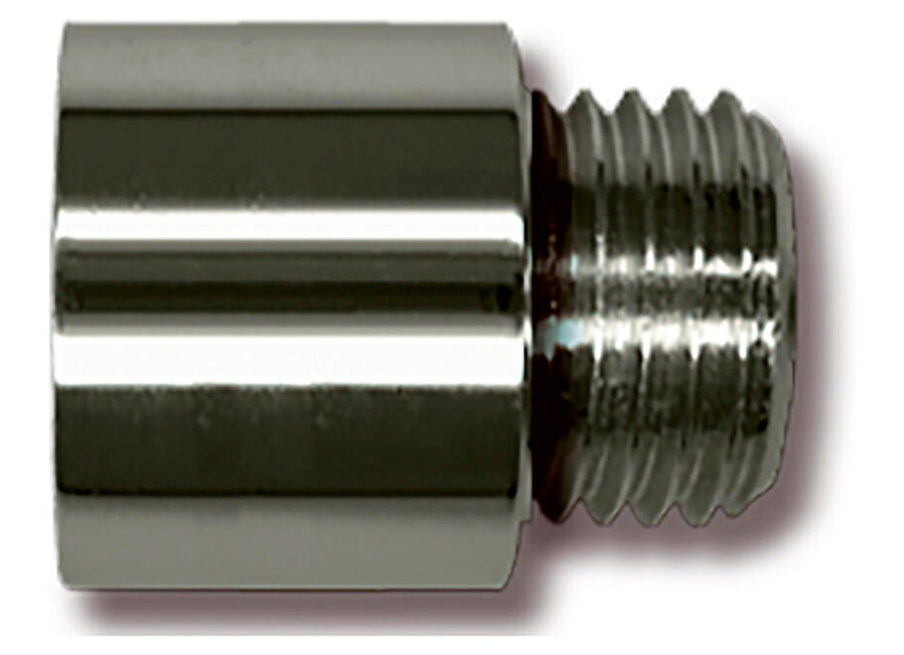 SANINSTAL VERLENGSTUK VERCHROOMD M/F