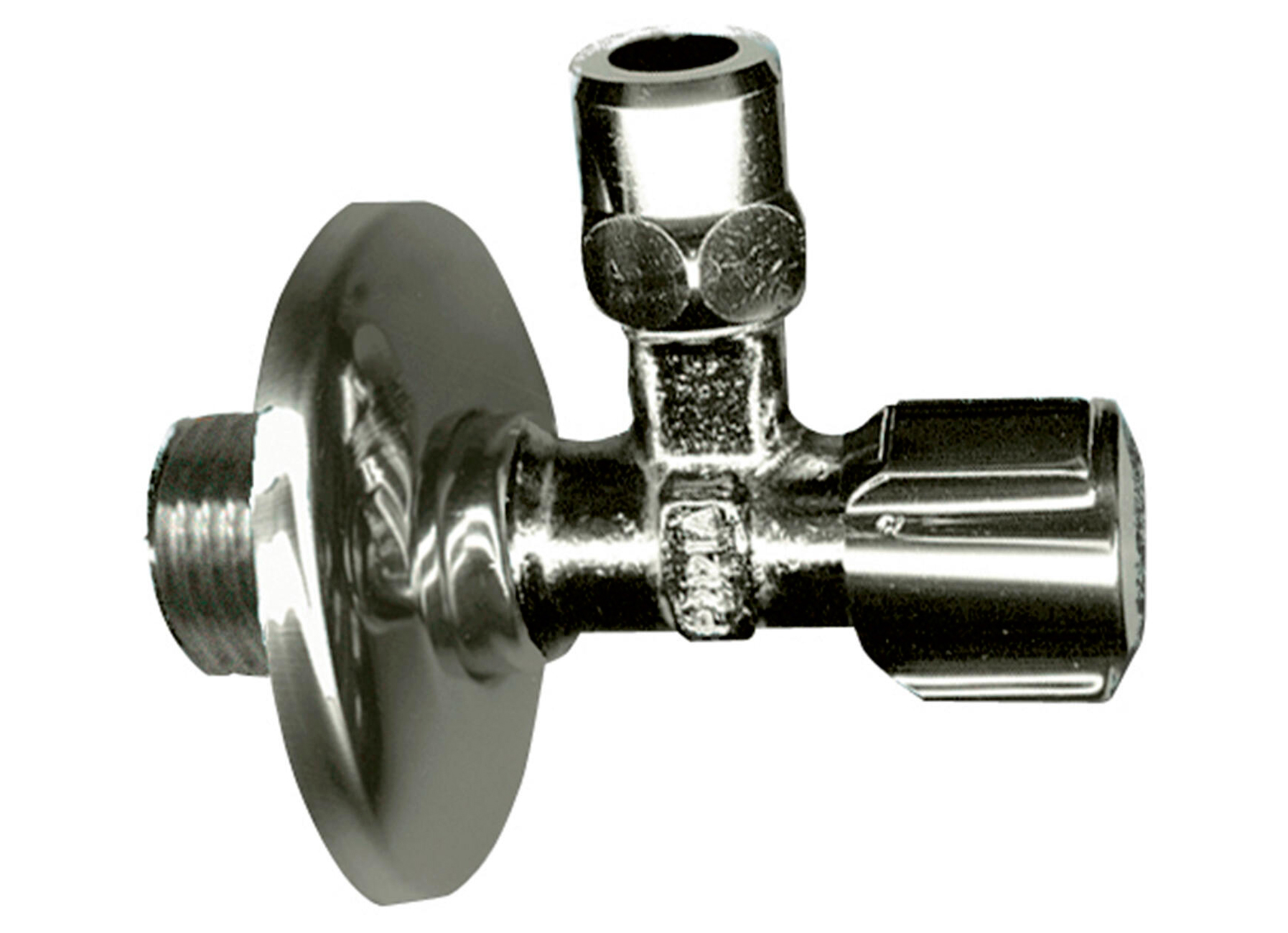 SANINSTAL SCHELL HOEKSTOPKRAAN 1/2''''M X 10MM MET ROZET