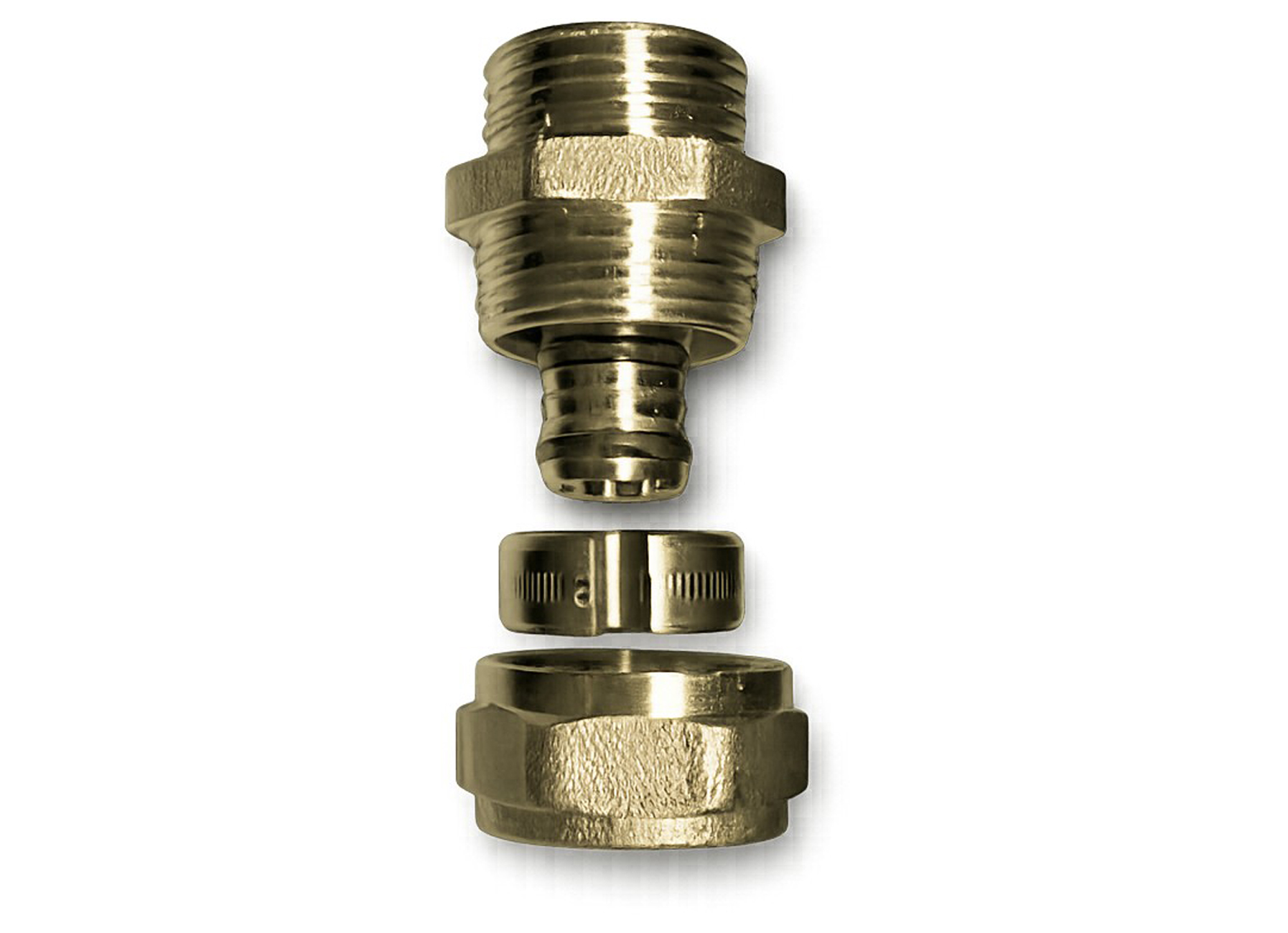 SANINSTAL VERLOOPMOF KNELKOPPELING MEERLAGENBUIS 16X2 - 1/2''M