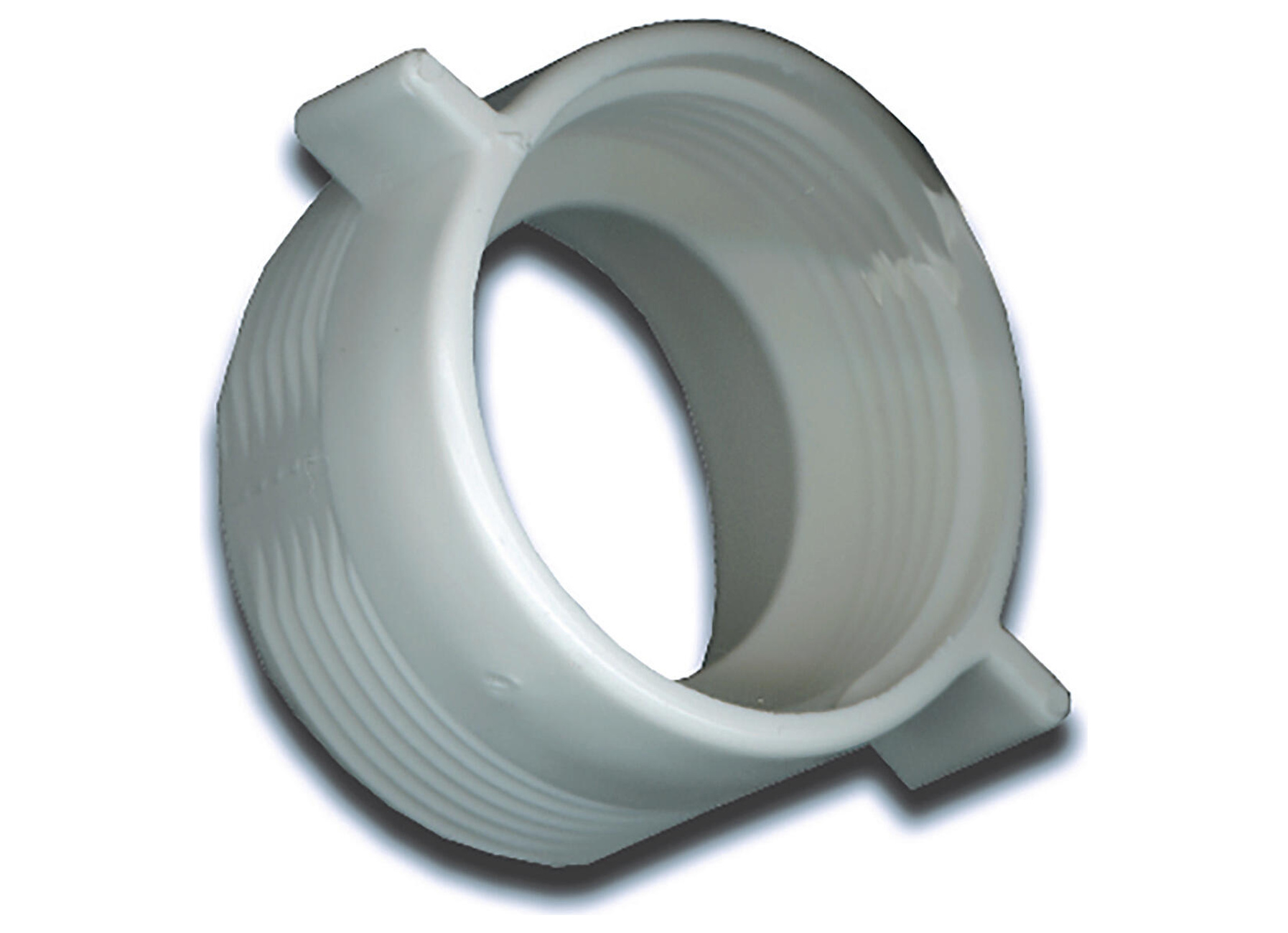 Saninstal verloopstuk PVC met schroefdraad