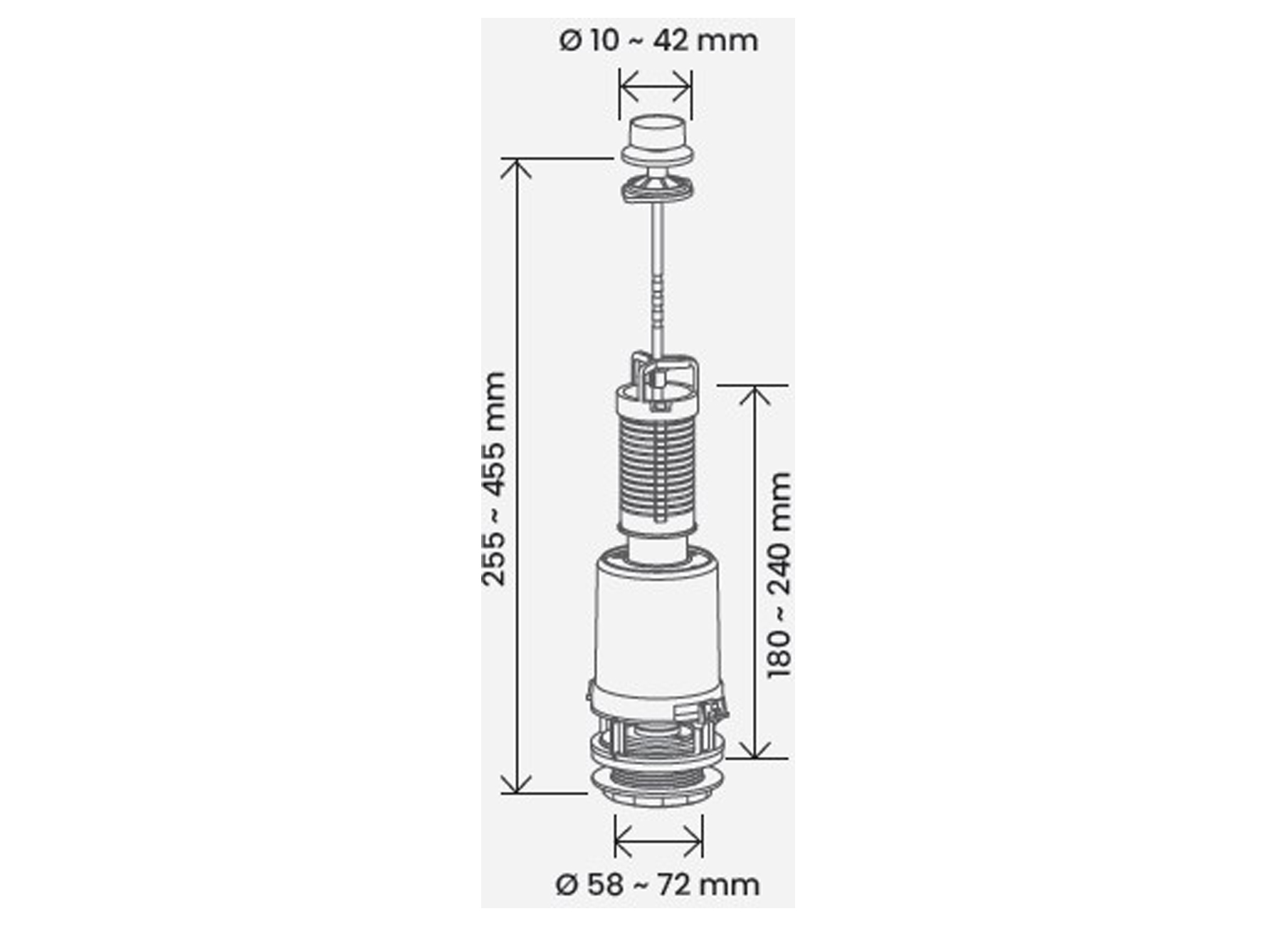 SIAMP UNIVERSEEL BINNENWERK ZONDER VLOTTER CLASSIC 42