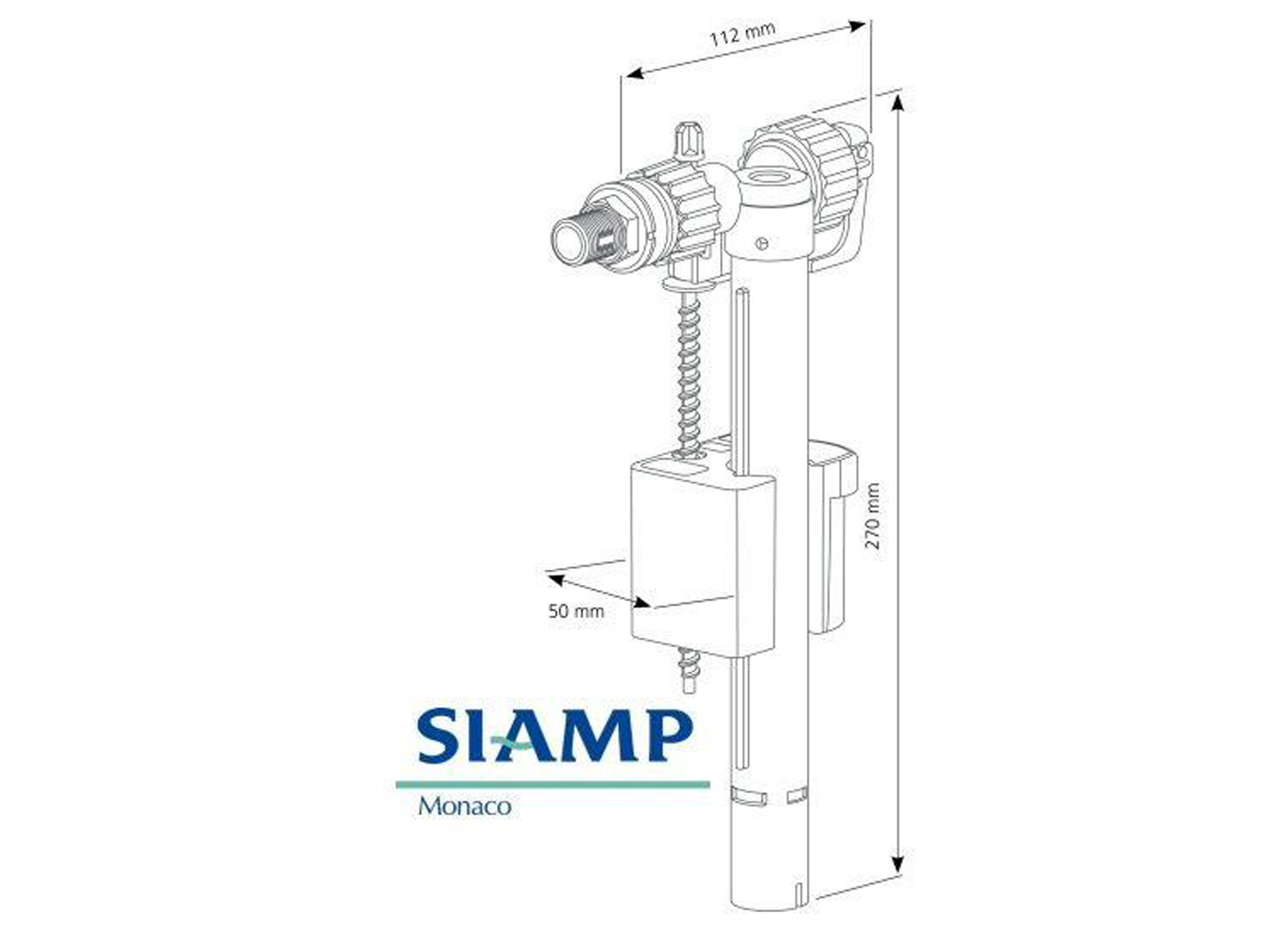 SIAMP VLOTTERKRAAN COMPACT 95L