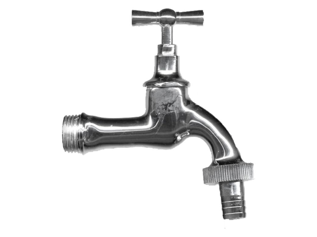 SANINSTAL dubbele dienstkraan 1/2''''M x 3/4''''