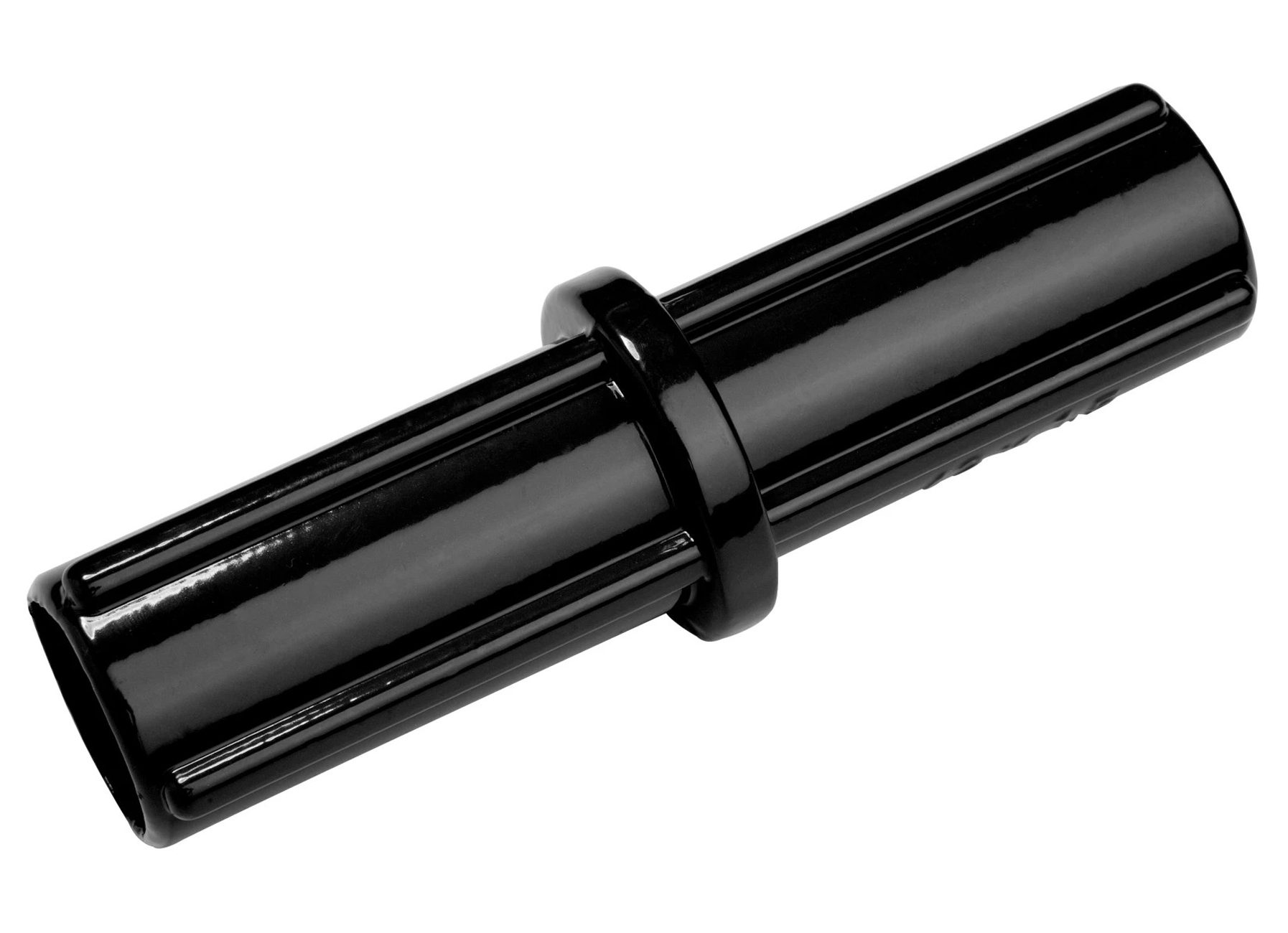 VERBINDINGSSTUK BOVENBUIS ALU Ø42MM RAL 9005 ZWART