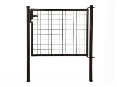 PORTAIL DE JARDIN 'NAPOLI' H 100 X L 125CM RAL 9005 NOIR