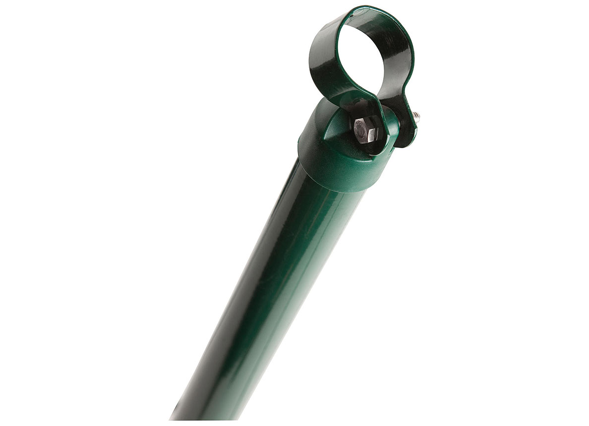 JAMBE DE FORCE CAPUCHON SPECIAL Ø40MM X 150CM VERT RAL 6005