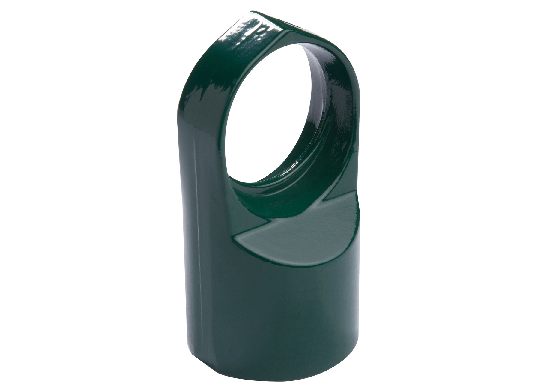 DOORVOERKOP BOVENBUIS 60/42MM ALU GELAKT GROEN RAL 6005