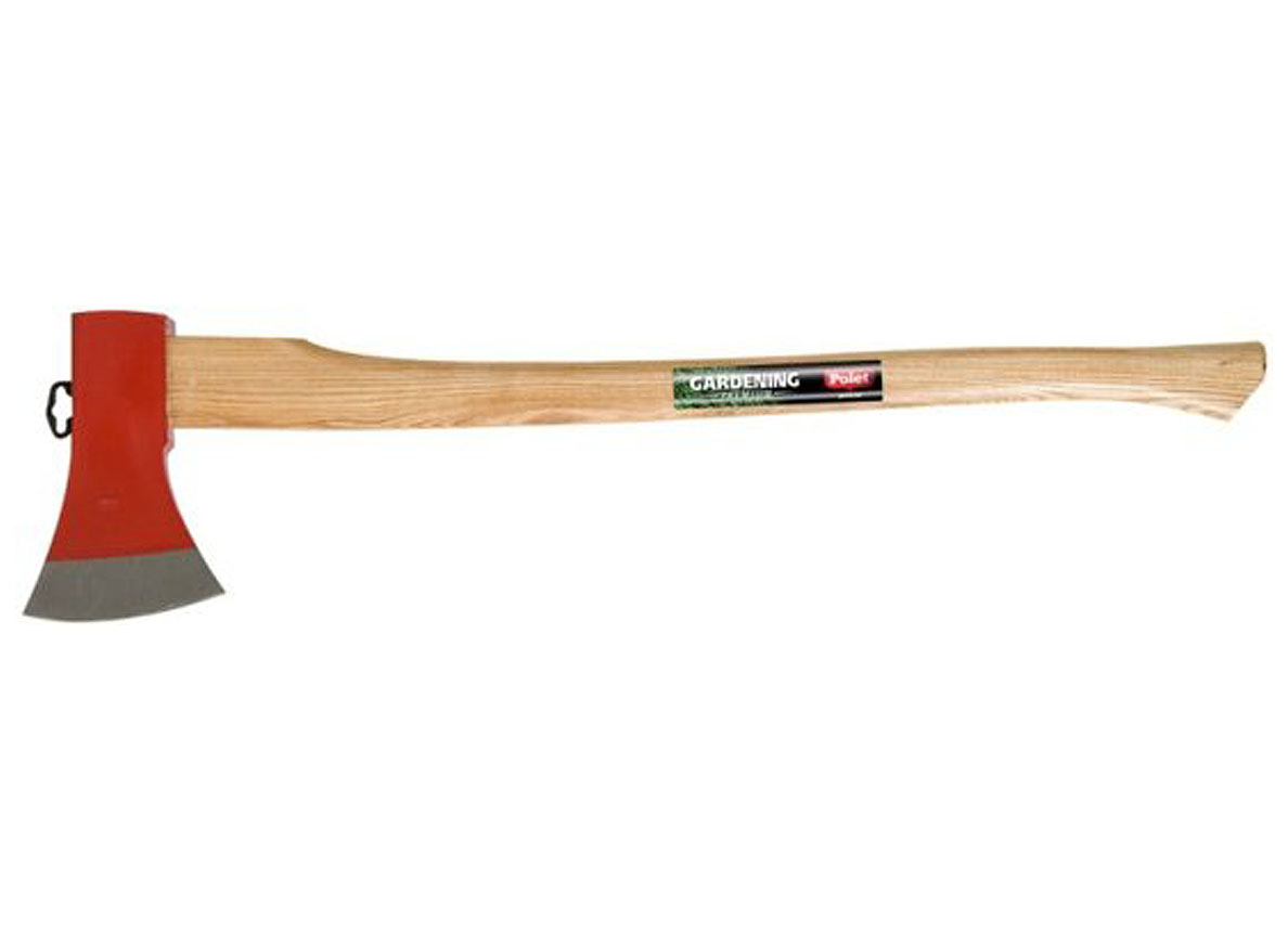 POLET HACHE 1600G AVEC MANCHE FRENE 80CM