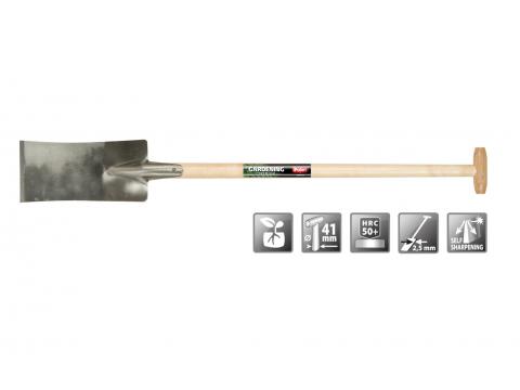 BECHE 320/160MM MANCHE EN T FRENE 95CM