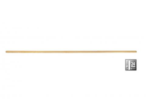 POLET BORSTELSTEEL TAEDA 140CM Ø24MM