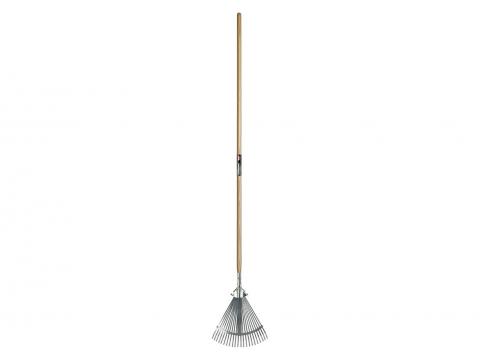 Râteau à Feuilles Réglable 22d 410mm Avec Manche Frêne 150cm