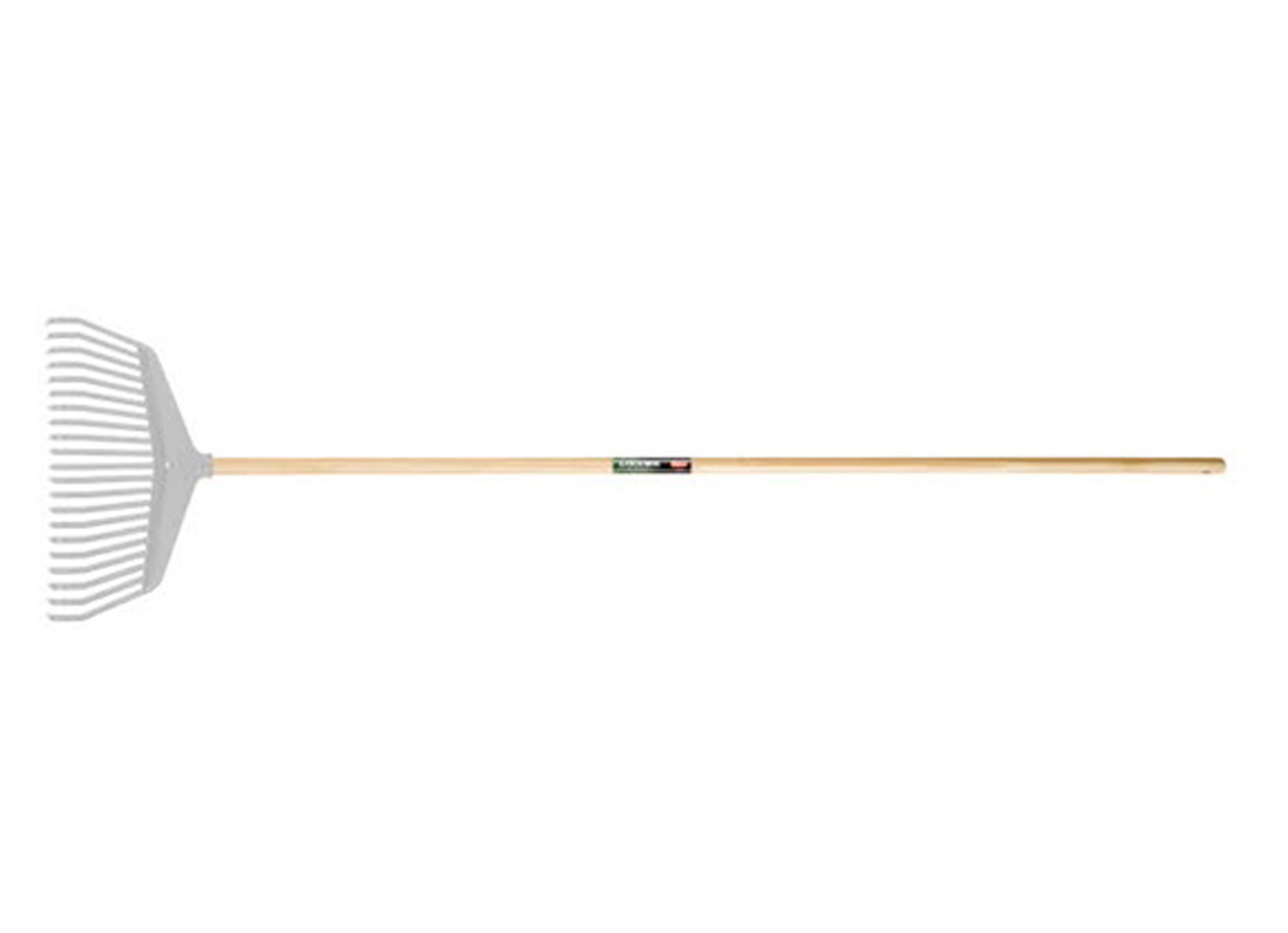 Râteau à Feuilles Plastique 21d 380mm Avec Manche Frêne 140cm