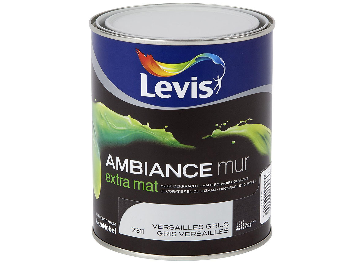 AMBIANCE MUUR EXTRA MAT - VERSAILLES GRIJS 7311 1L