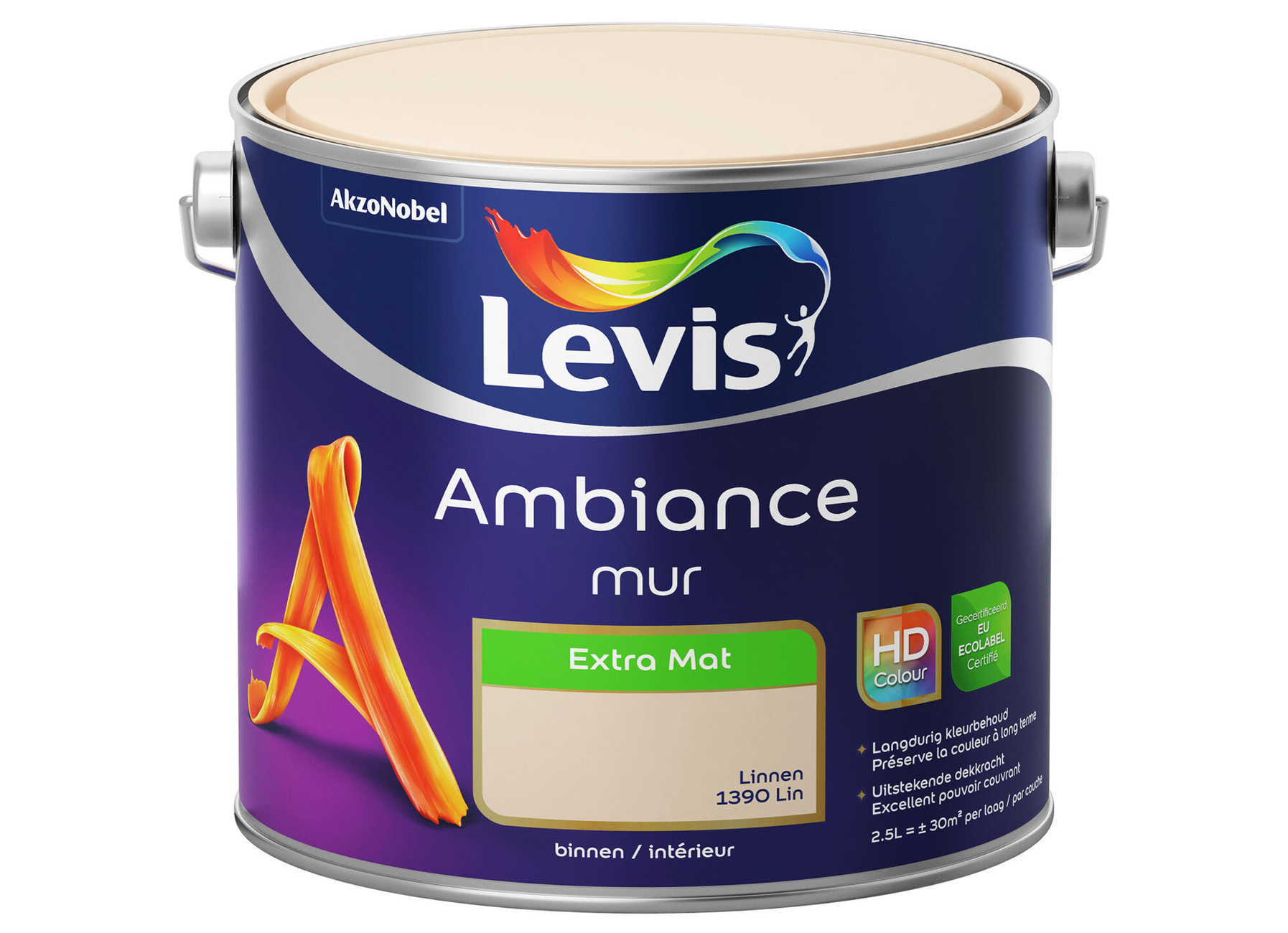 AMBIANCE MUUR EXTRA MAT - LINNEN 1390 2,5L