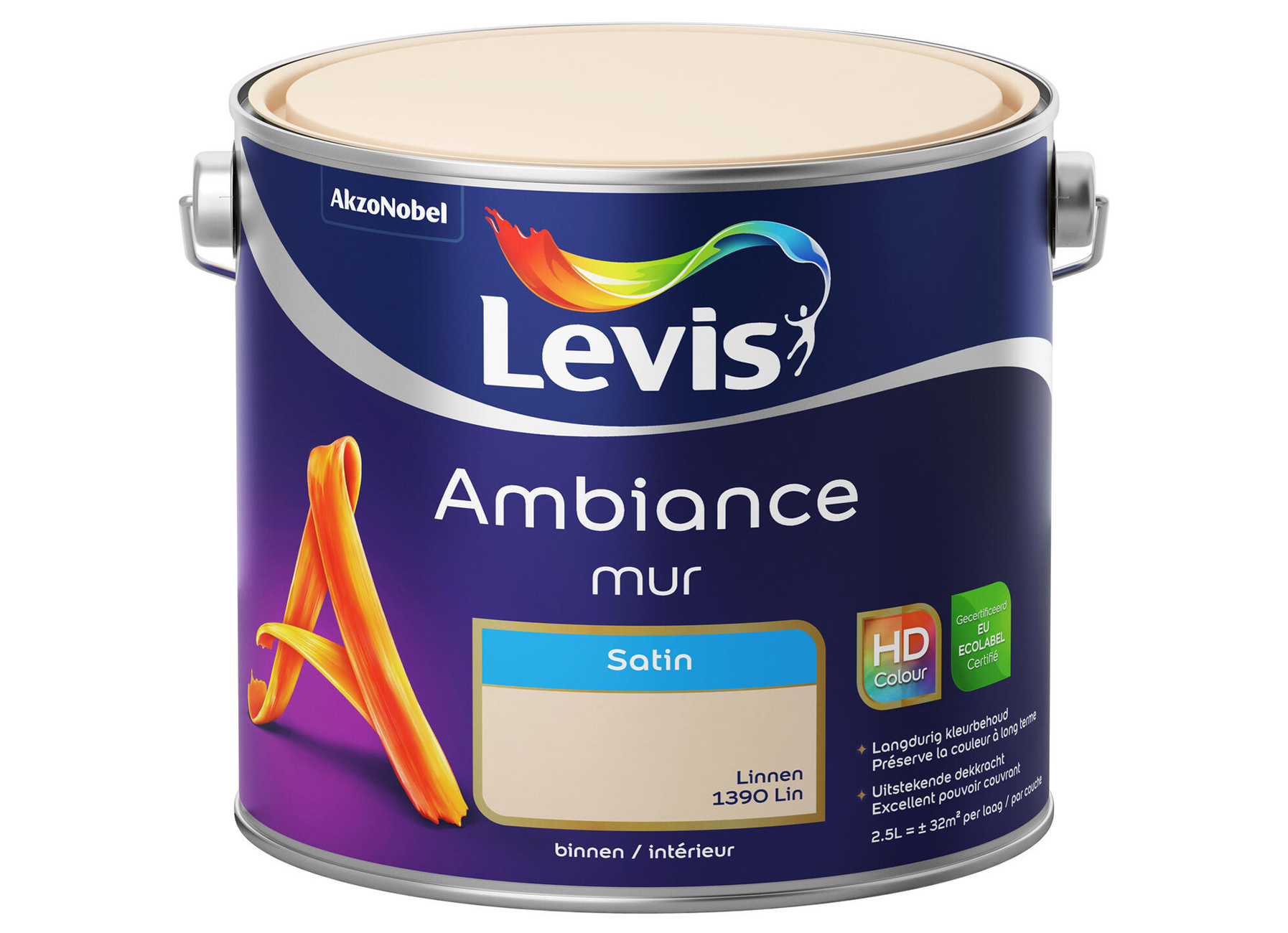 AMBIANCE MUUR SATIN - LINNEN 1390 2,5L