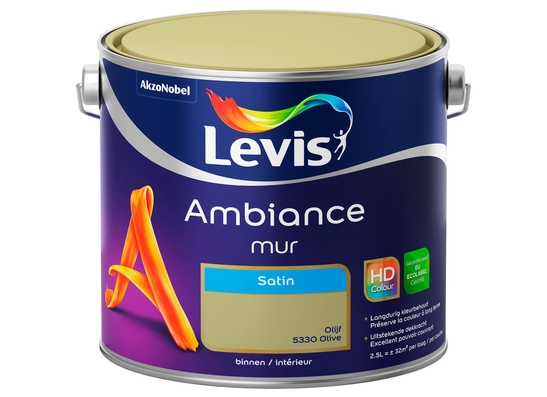 AMBIANCE MUUR SATIN - OLIJF 5330 2,5L