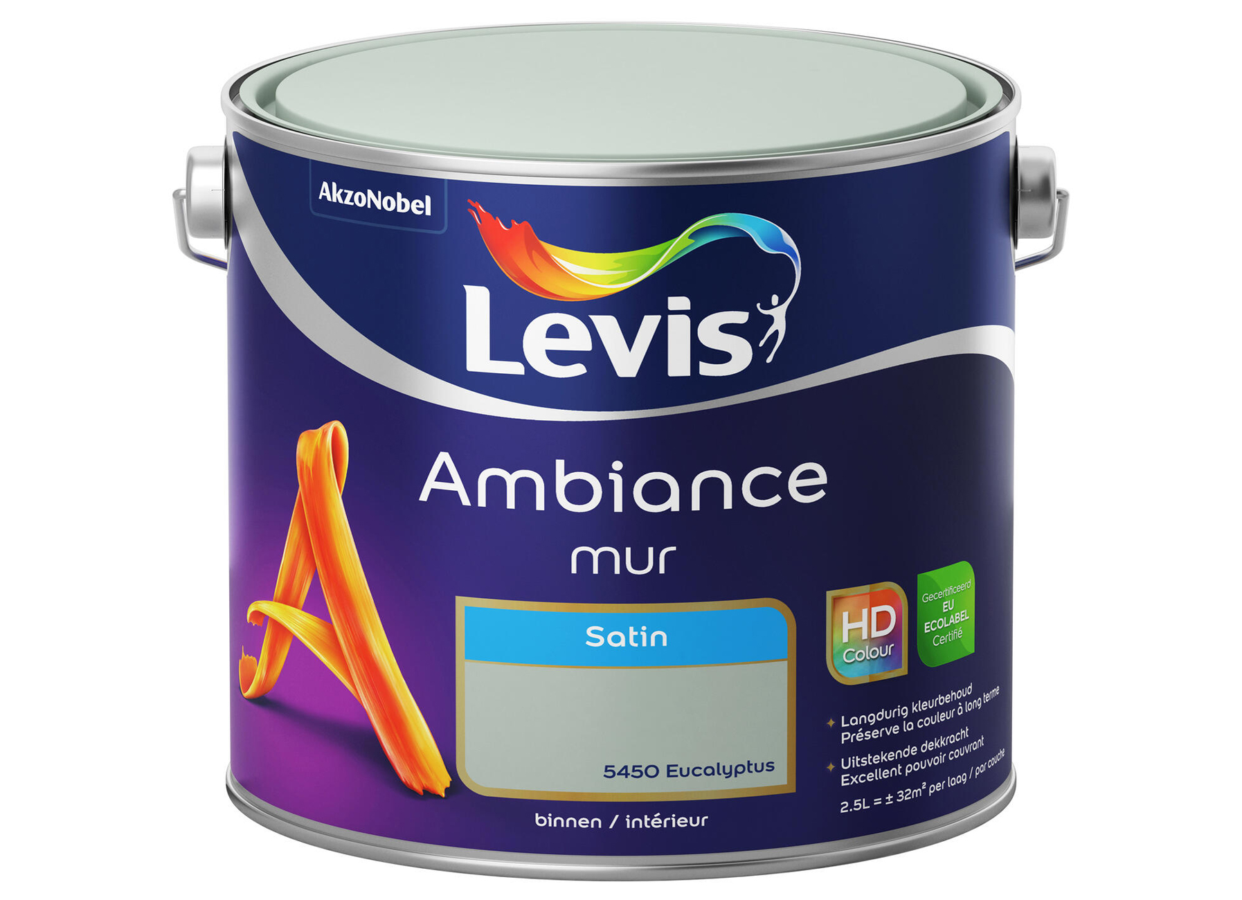 AMBIANCE MUUR SATIN - EUCALYPTUS 5450 2,5L