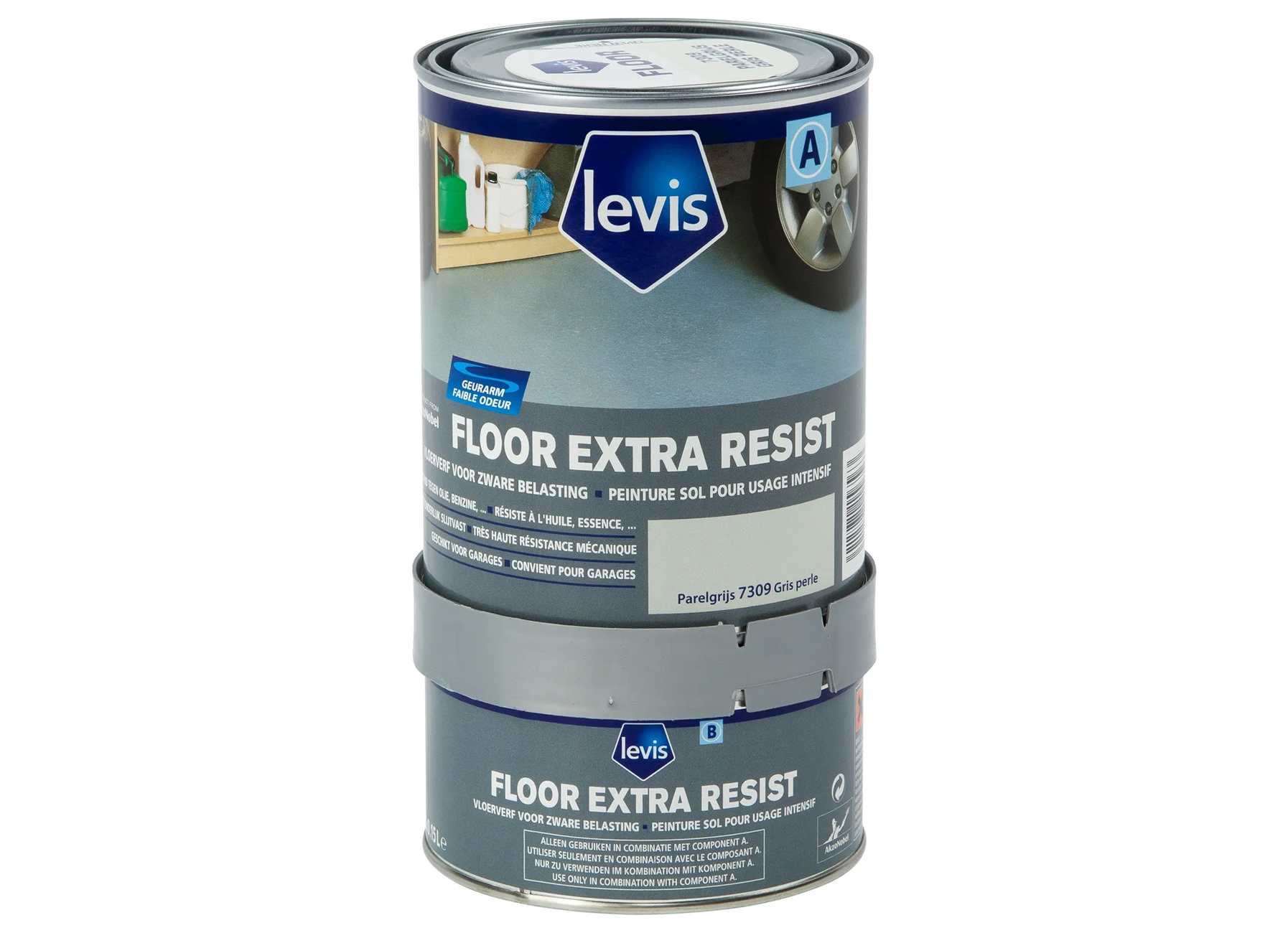 LEVIS FLOOR EXTRA RESIST - PARELGRIJS 7309 0,75L