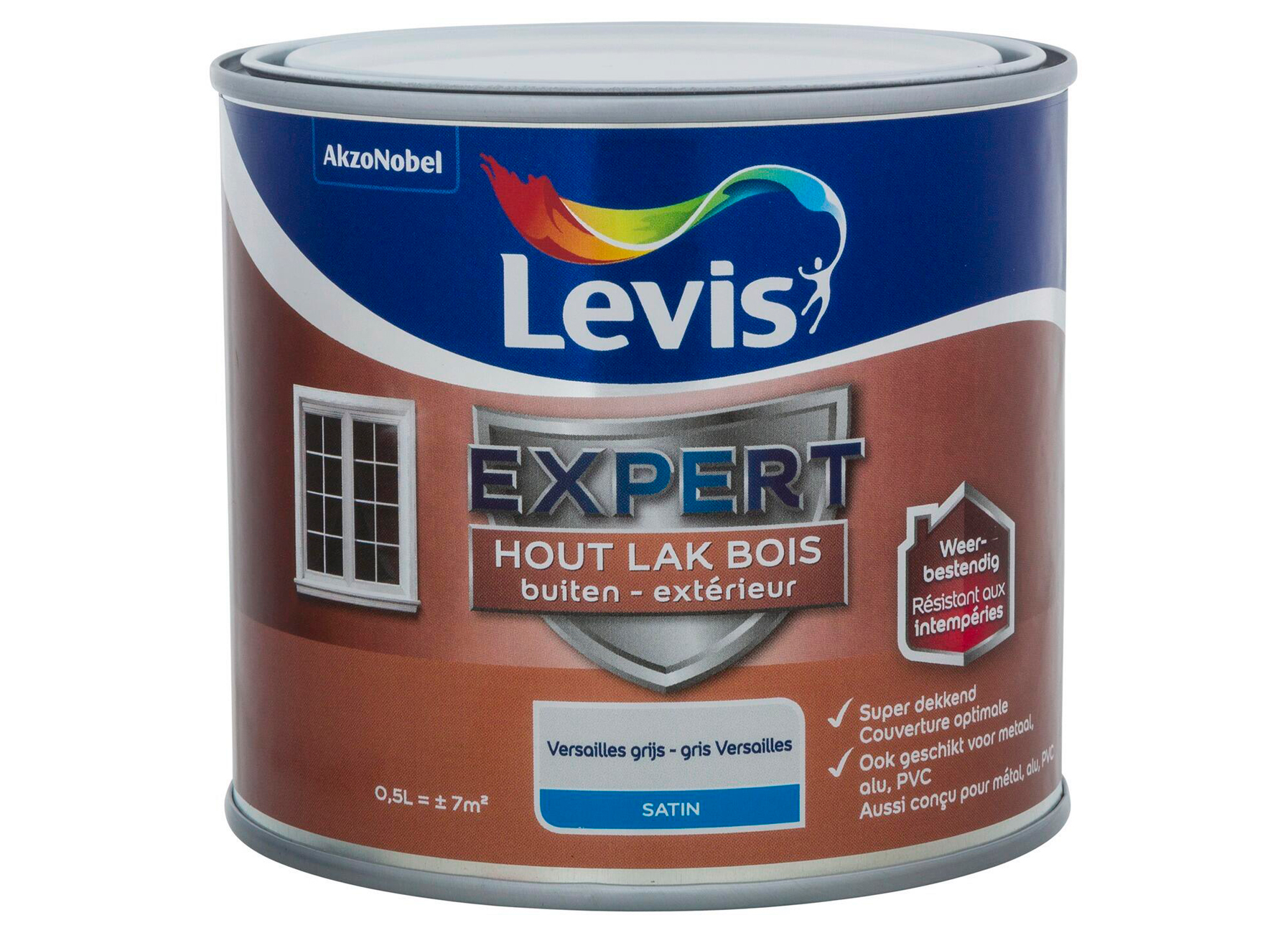 LAK EXPERT BUITEN SATIN - VERSAILLESGRIJS 7311 0,5L