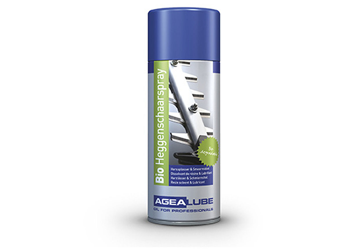 Spray Bio pour Taille-Haie - Lubrifiant & Dissolvant Résine 400 ml