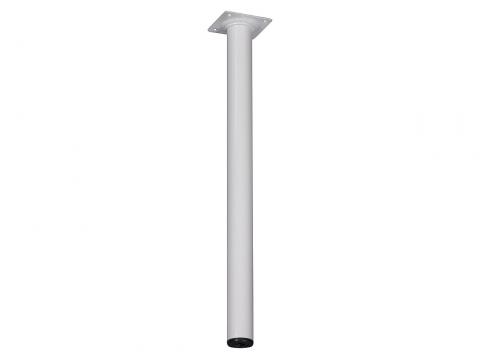 MEUBELPOOT WIT Ø30MM L=40CM