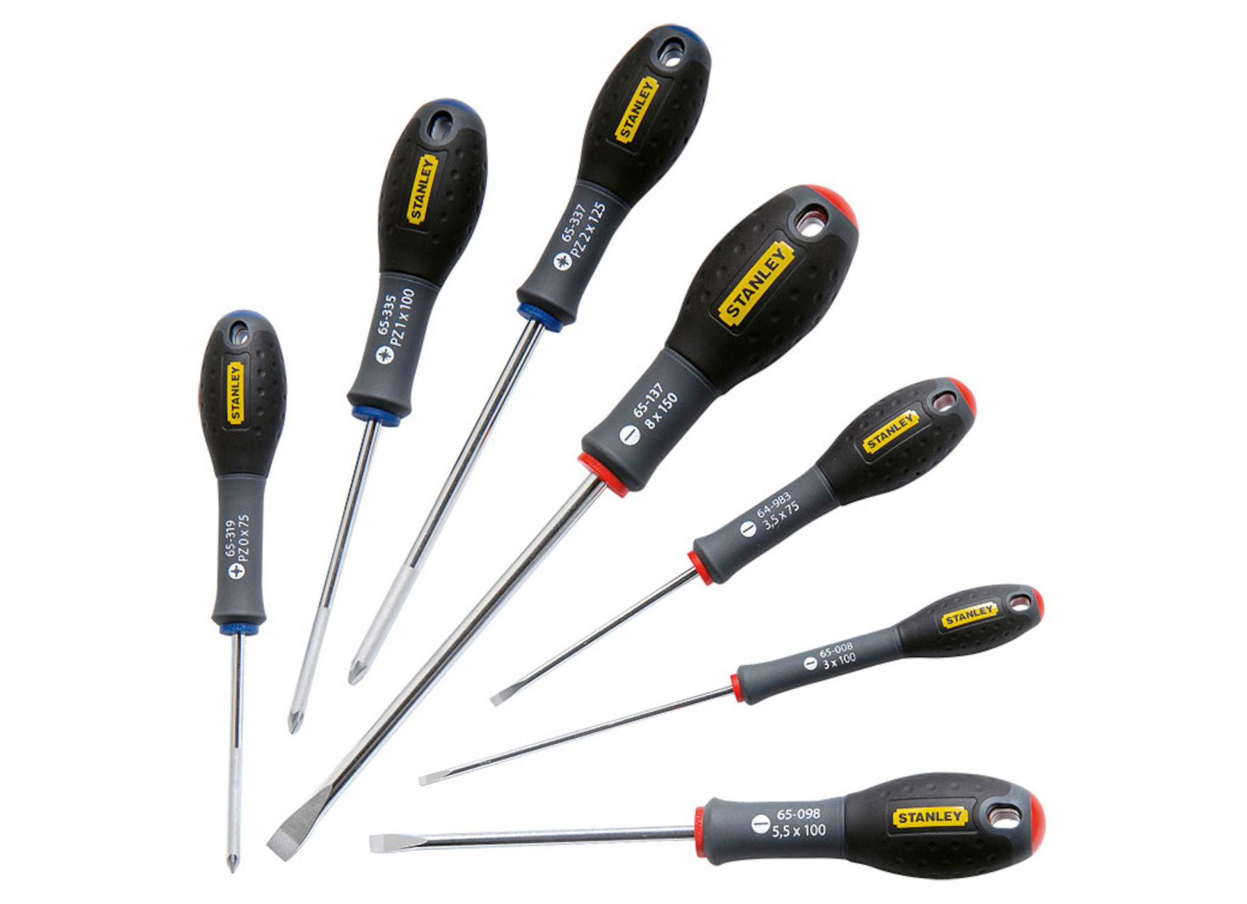 STANLEY FATMAX JEU DE TOURNEVIS PARALLELES 7 PIECES