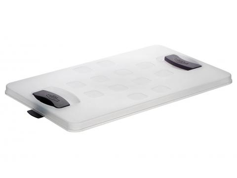 DEKSEL 38X23CM VOOR SQUARE 26L TRANSPARANT