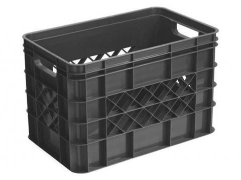 SQUARE BOITE DE RANGEMENT OUVERTE 26L ANTHRACITE