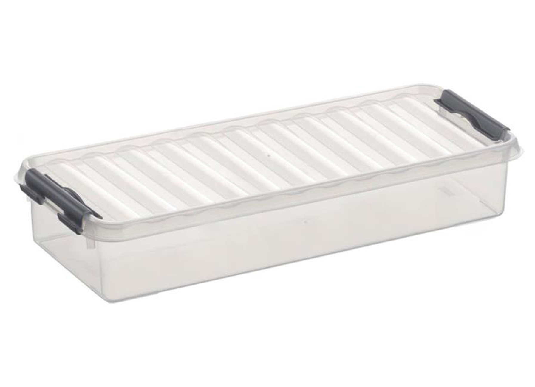 Q-LINE BOX 2,5L TRANSPARENT/METAL