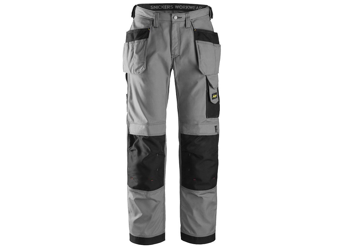 SNICKERS RIP-STOP BROEK MET HOLSTERZAKKEN 3213 GREY - M: 42