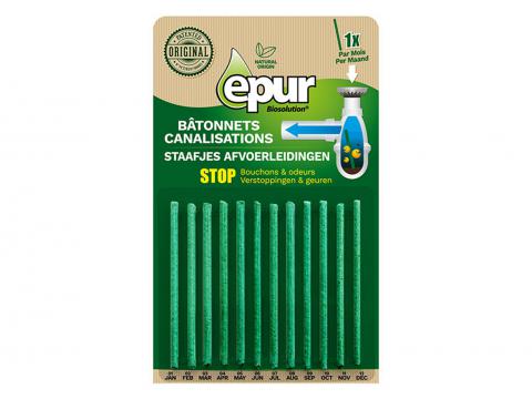 EPUR BATONNETS BIO 12X2G