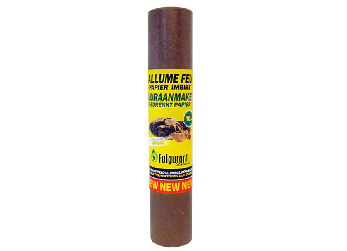 FULGURANT ALLUME FEU PAPIER IMBIBE 10M