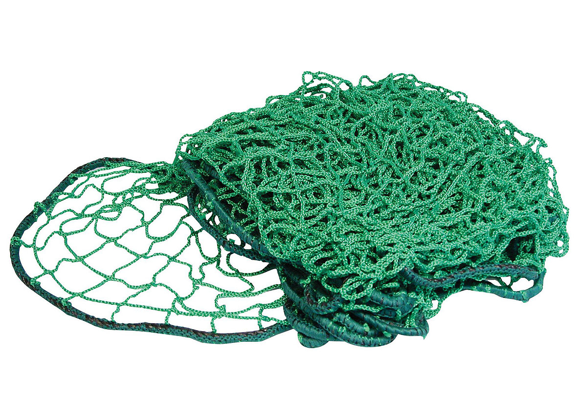 AANHANGERNET GROEN MET ELASTISCHE RANDEN HEAVY DUTY