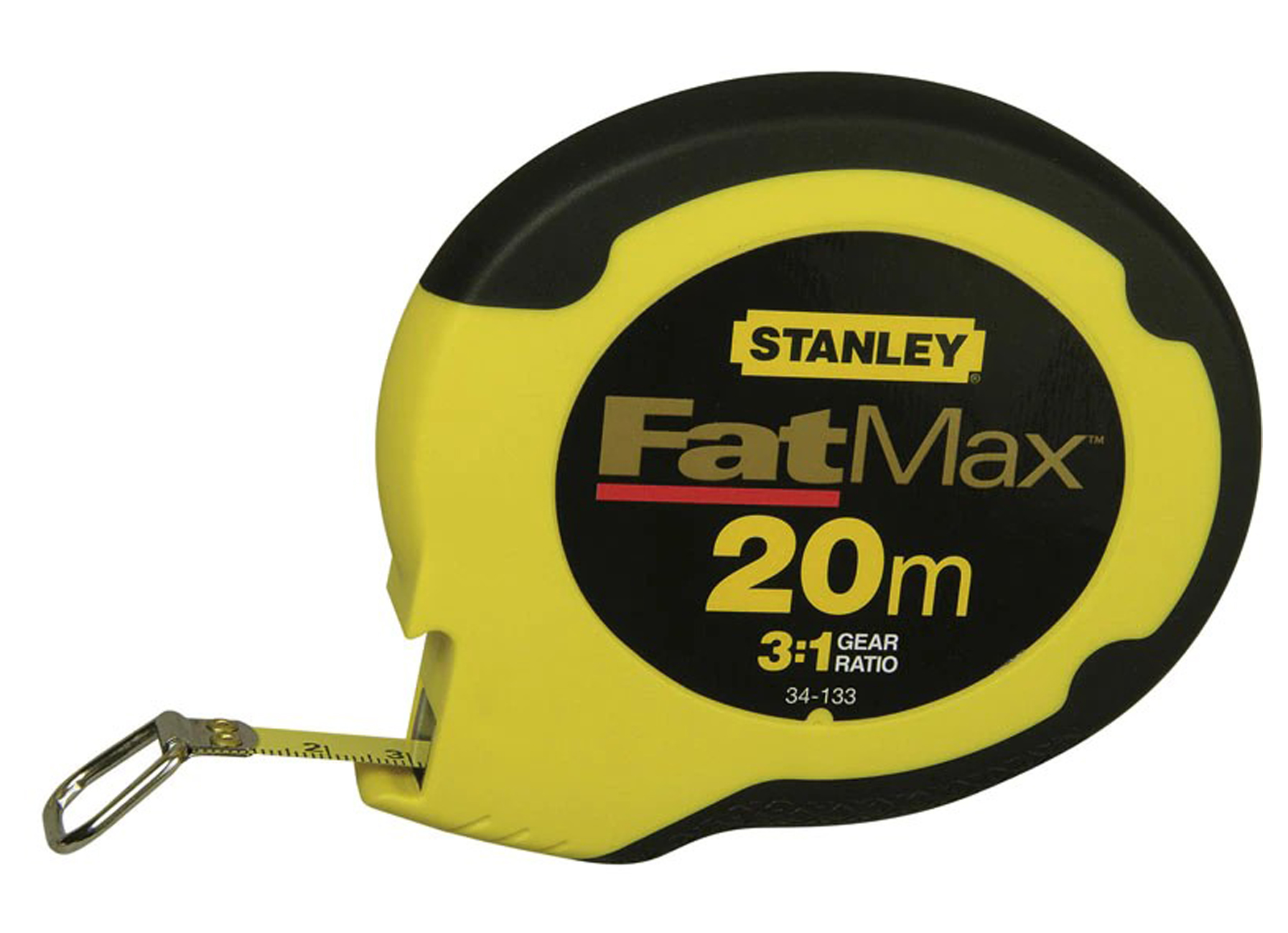 STANLEY LANDMETER FATMAX 20M 9,5MM GESLOTEN KAST