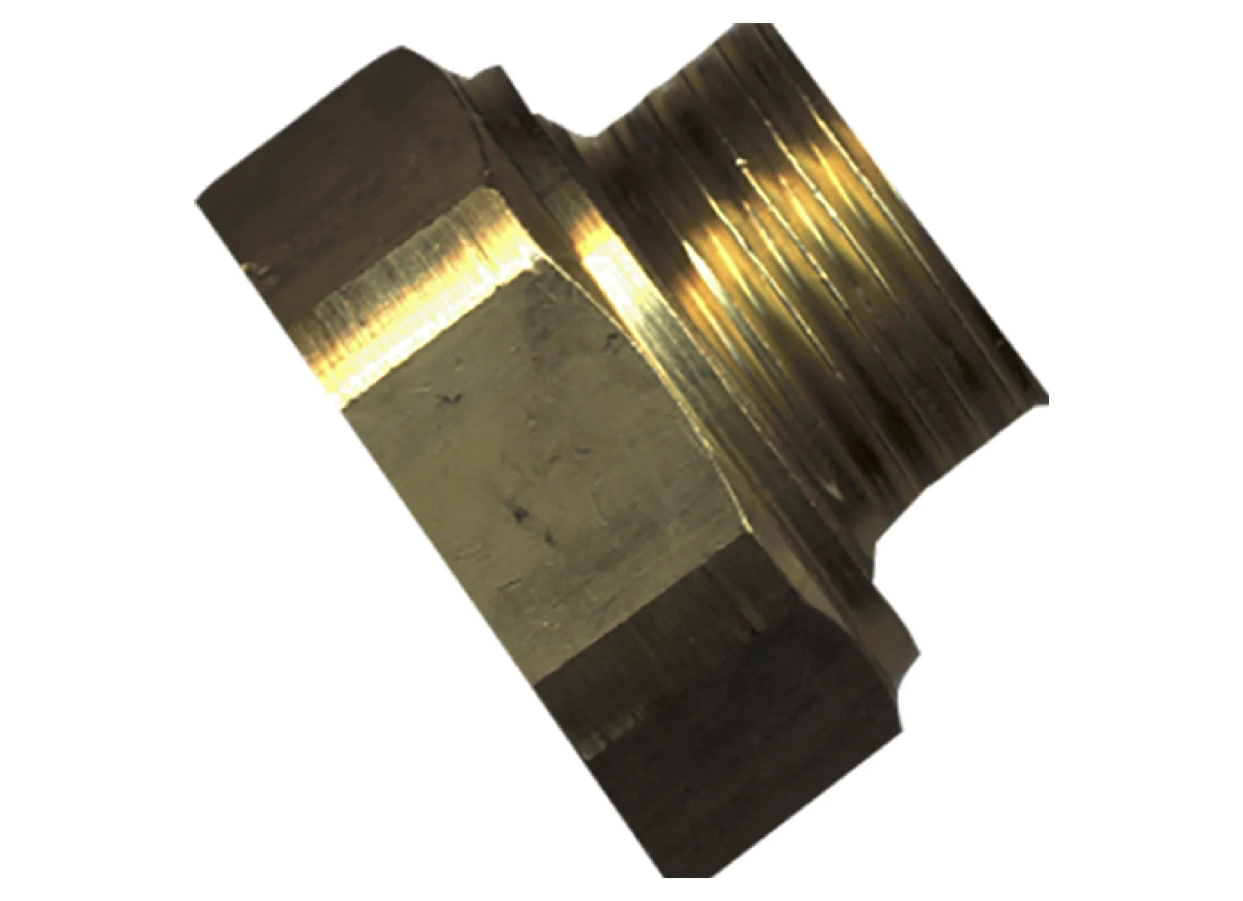 SANINSTAL VERLOOPNIPPEL MESSING 1/2''F X 3/8''M