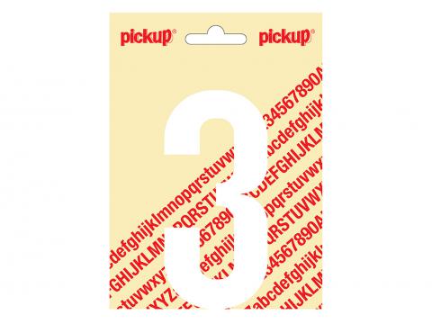 PLAKCIJFER NOBEL 120MM WIT 3