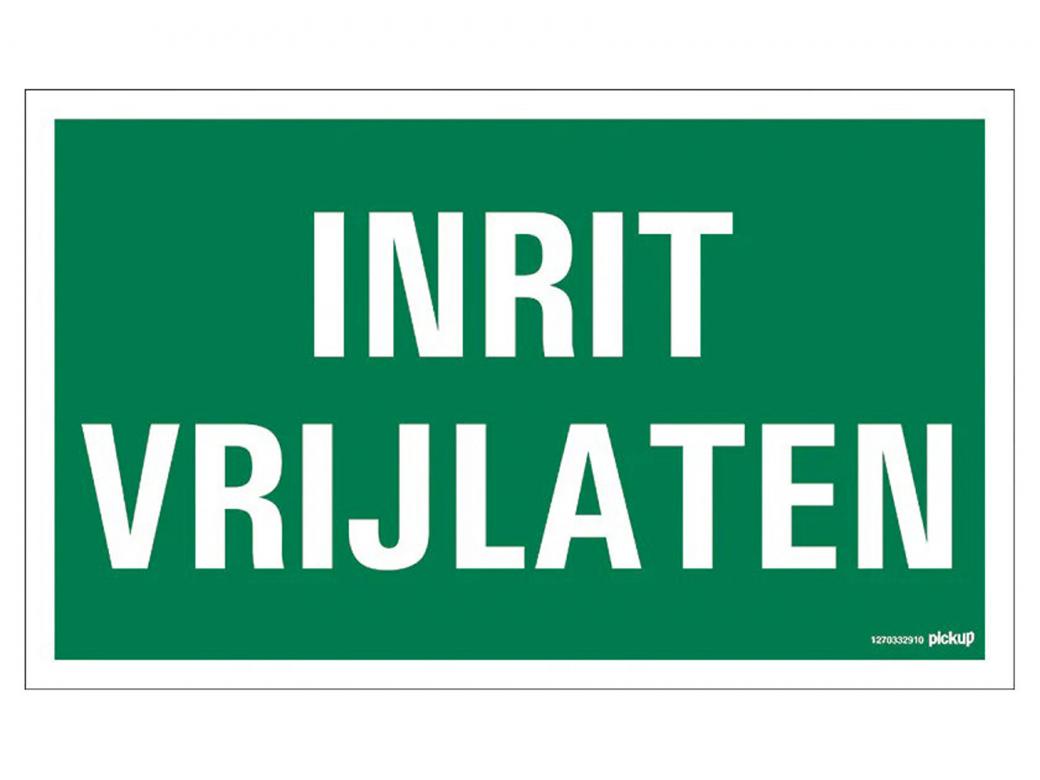 BORD RECHTHOEK 33X20CM - INRIT VRIJLATEN