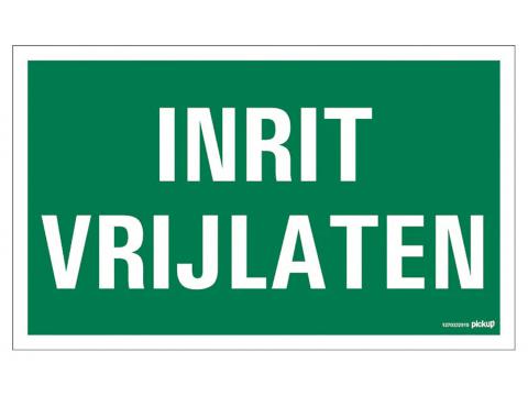 BORD RECHTHOEK 33X20CM - INRIT VRIJLATEN