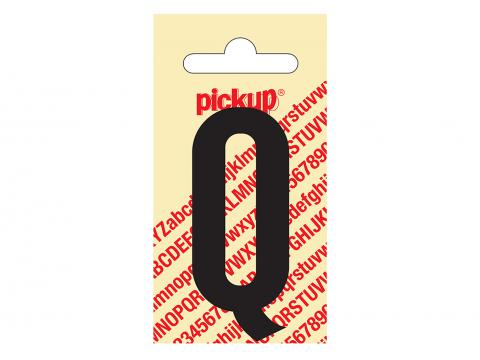 LETTRE ADHESIVE NOBEL 60 MM NOIR Q