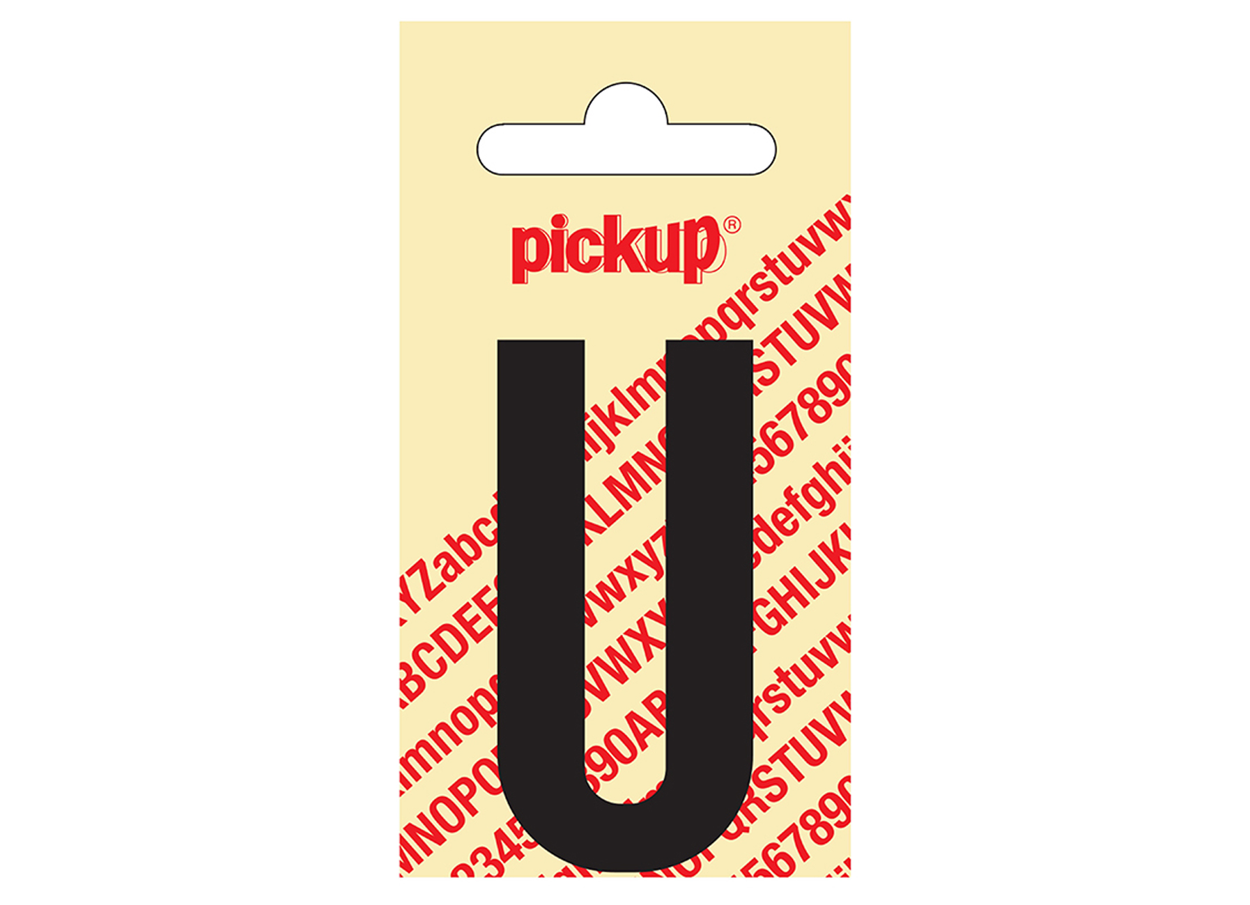 PLAKLETTER NOBEL 60 MM ZWART U