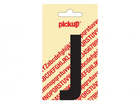 LETTRE ADHESIVE NOBEL 90 MM NOIR J