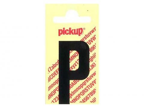 LETTRE ADHESIVE NOBEL 90 MM NOIR P