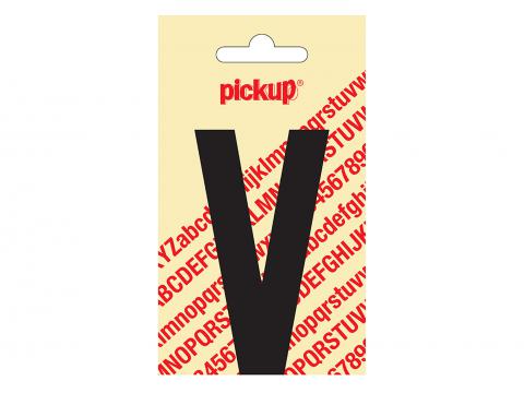 LETTRE ADHESIVE NOBEL 90 MM NOIR V