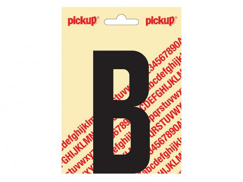 PLAKLETTER NOBEL 120MM ZWART B